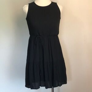 BANANA REPUBLIC Size PXXS Black‎ Sleeveless Dress